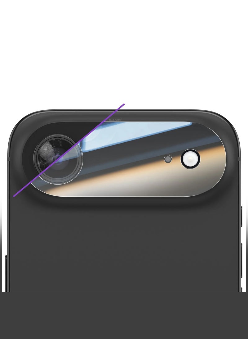 CATANES 2Pieces Camera Lens Protector 9H Tempered Glass for iPhone 17 Air - Clear - Image 3