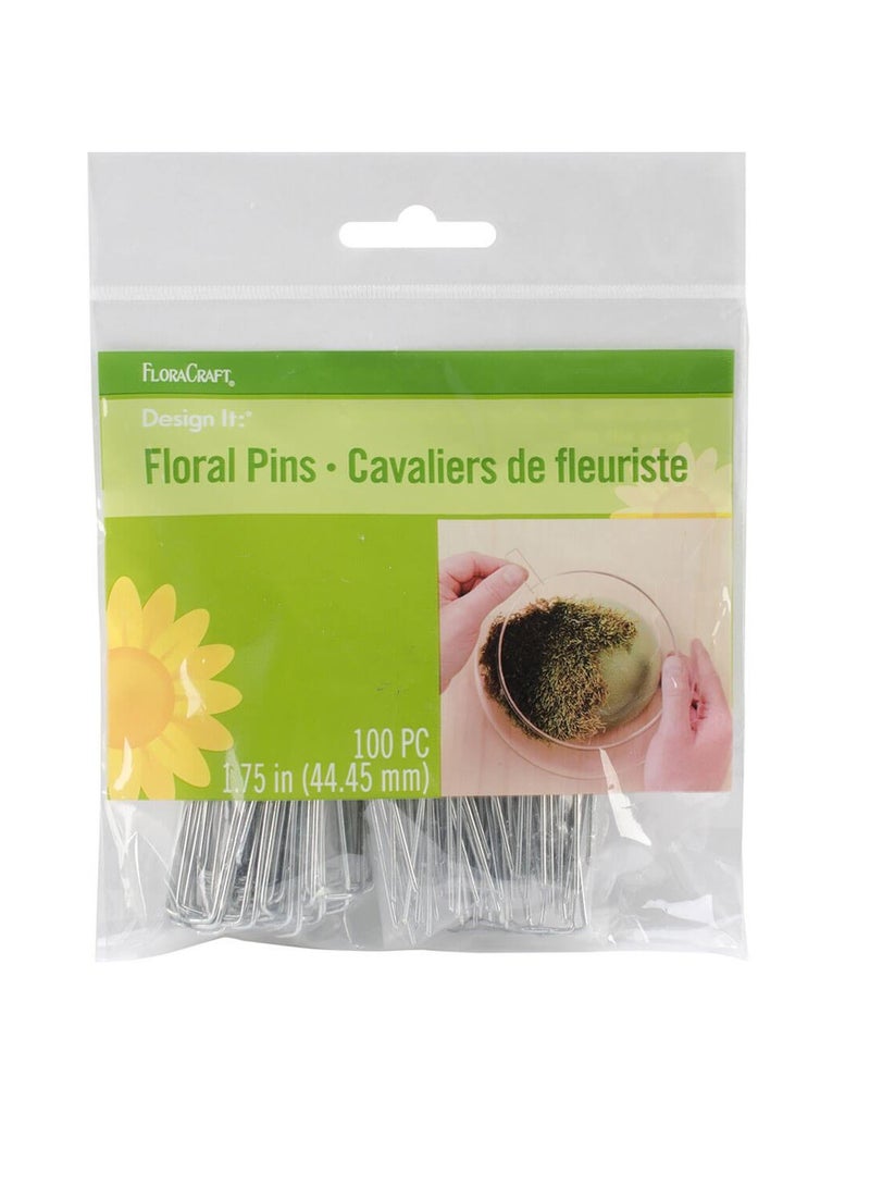 فلوراكرافت دبابيس زهور 1.75 بوصة 100 قطعة - Image 2