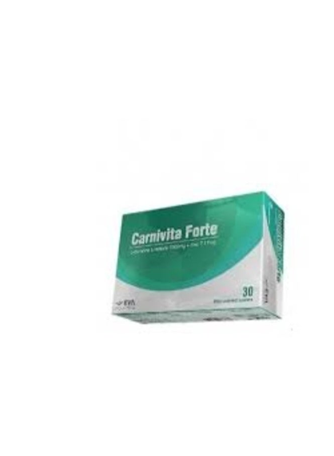 EVA PHARMA Carnivita forte 30 Tablets - Image 2