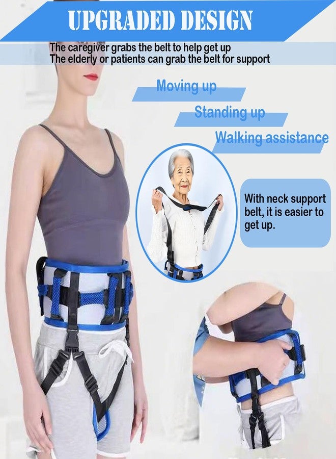 AUSTYLCO Transfer Belt with Handles,Strong Load-Bearing Capacity,Medical Nursing Gait Belt for Elderly,Handicap,Physical Therapy,Injured - Image 4