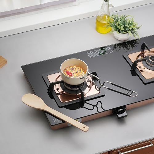 COOKAID Neo Glide Series Non Stick PTFE Tadka Pan 11 cm| Aluminium Body|ISI Certified | Cream - Image 1