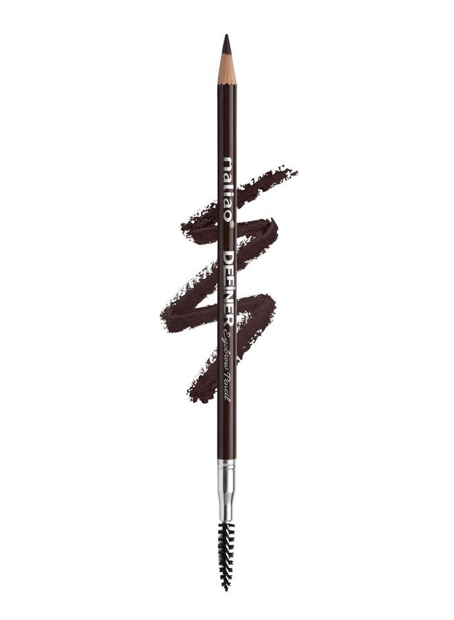 MALIAO Definer Eyebrow Pencil with Spoolie | Smooth & Creamy Texture | Buildable Color | Long-Lasting | Easy Precise Application | Bold Brown & Espresso Touch | Combo Set of 2 | 1.5 g Each - Image 3