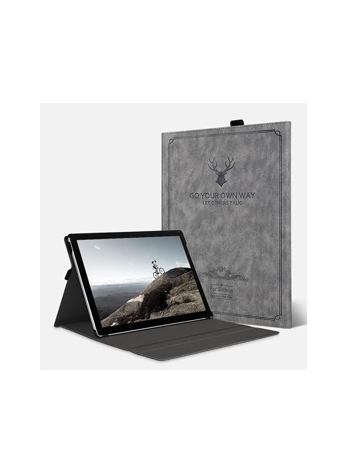 غلاف بحجم 13 إنش لجهاز Microsoft Surface Pro 9/8، غلاف واقي بزوايا متعددة مع حامل للقلم متوافق مع أحدث إصدار من Surface Pro 9 لعام 2022 وإصدار Surface Pro 8 لعام 2021، يتناسب مع الكيبورد وقاعدة الإرتكاز. - Image 2