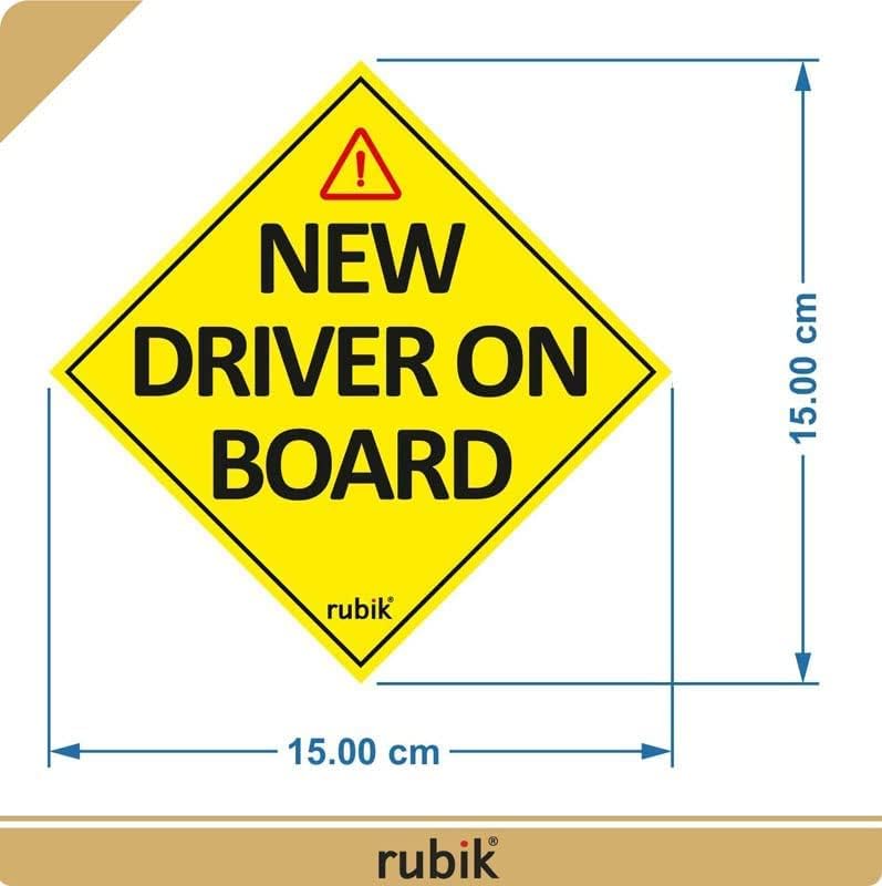 BPA New Driver on Board Reflective Car Sign - Image 3
