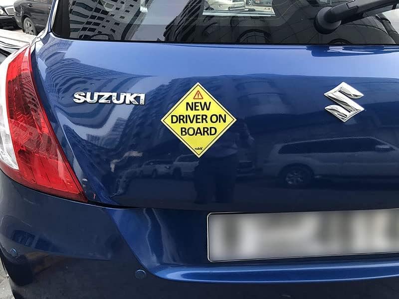 BPA New Driver on Board Reflective Car Sign - Image 2