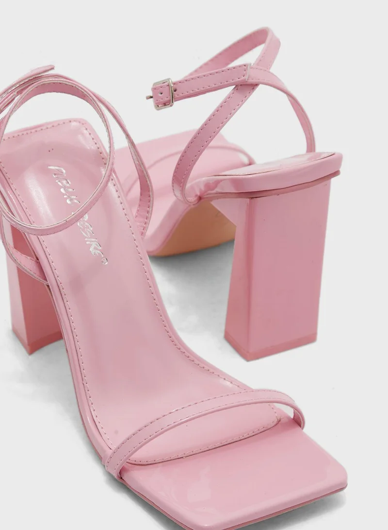 PUBLIC DESIRE Charlotte High Heel Sandals