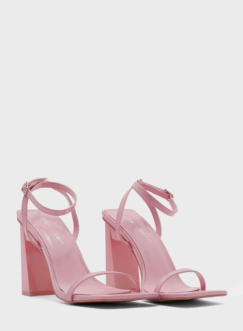 PUBLIC DESIRE Charlotte High Heel Sandals
