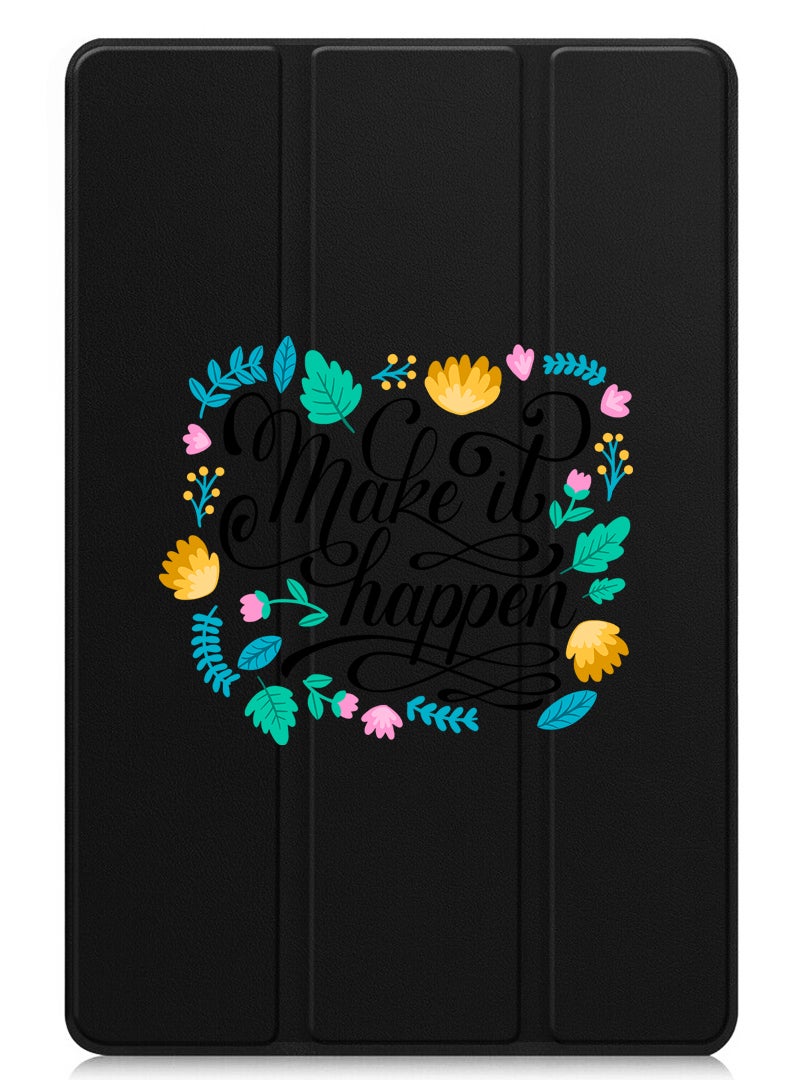 Theodor Protective Flip Case For Apple iPad Pro 11 (2024) With Trifold Stand Auto Wake Sleep Shockproof Cover make it Happen - Image 1