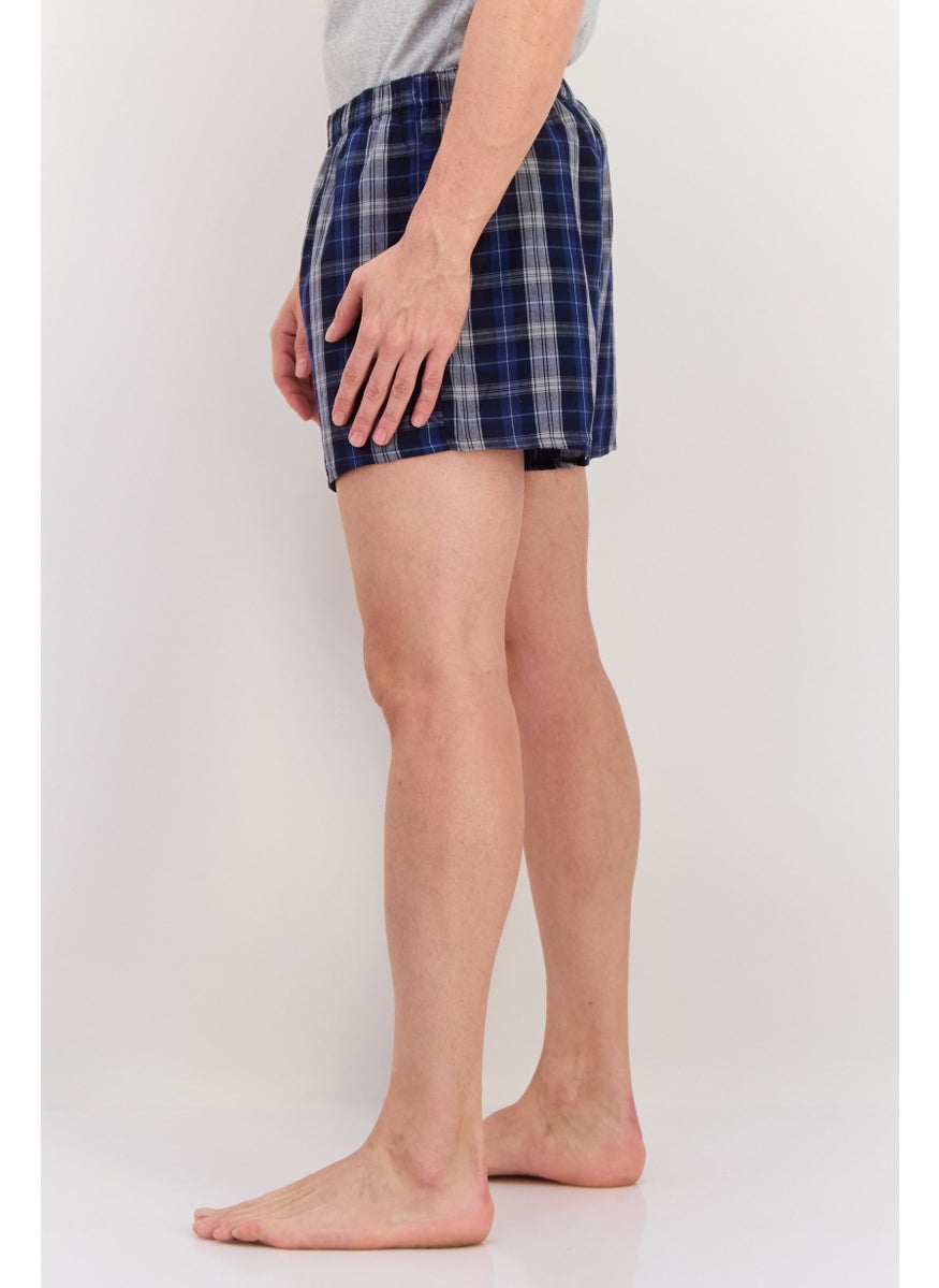 Reaction by Kenneth Cole Men 3 Pieces Brand Logo Boxer, Navy  - Image 2