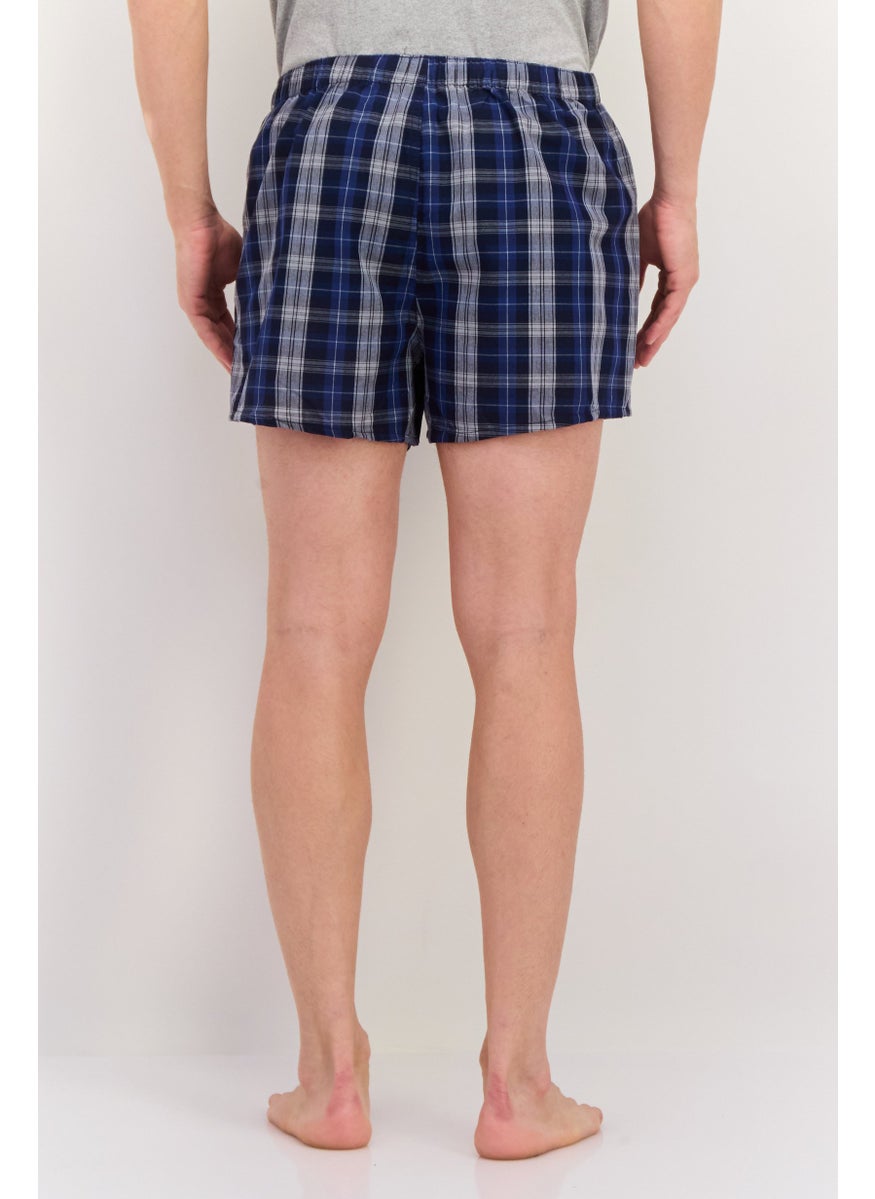 Reaction by Kenneth Cole Men 3 Pieces Brand Logo Boxer, Navy  - Image 3