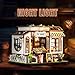 FLYNOVA DIY Miniature House KitPet Shop Dollhouse Miniature Kit with LED FurnitureMini Diorama House Building Kit for Adults Teens3D Wooden Crafts Tiny House Mini Model KitHome Decor Birthday Gifts - Image 4