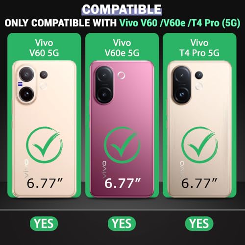 KC Back Cover for Vivo V60 5G / V60e 5G / Vivo T4 Pro 5G Hidden Rabbit Folding Bracket Kickstand Electroplated Soft Silicone Camera Protection Case - Pink - Image 2