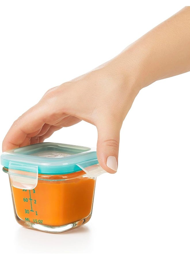 OXO Tot 8pc Glass Baby Block Set - Image 3