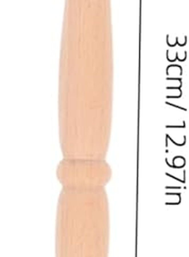 Unfinished Wooden Roman Column Spindle 4 Pack For Staircase DIY Home Improvement - Image 3