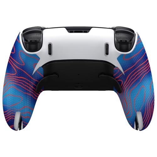 PlayVital Anti-Skid Sweat-Absorbent Controller Grip for ps5 Edge Wireless Controller, Textured Soft PU Handle Grips Anti Sweat Protector for ps5 Edge Controller - Damascuscamo - Image 2