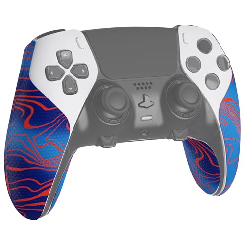PlayVital Anti-Skid Sweat-Absorbent Controller Grip for ps5 Edge Wireless Controller, Textured Soft PU Handle Grips Anti Sweat Protector for ps5 Edge Controller - Damascuscamo - Image 5