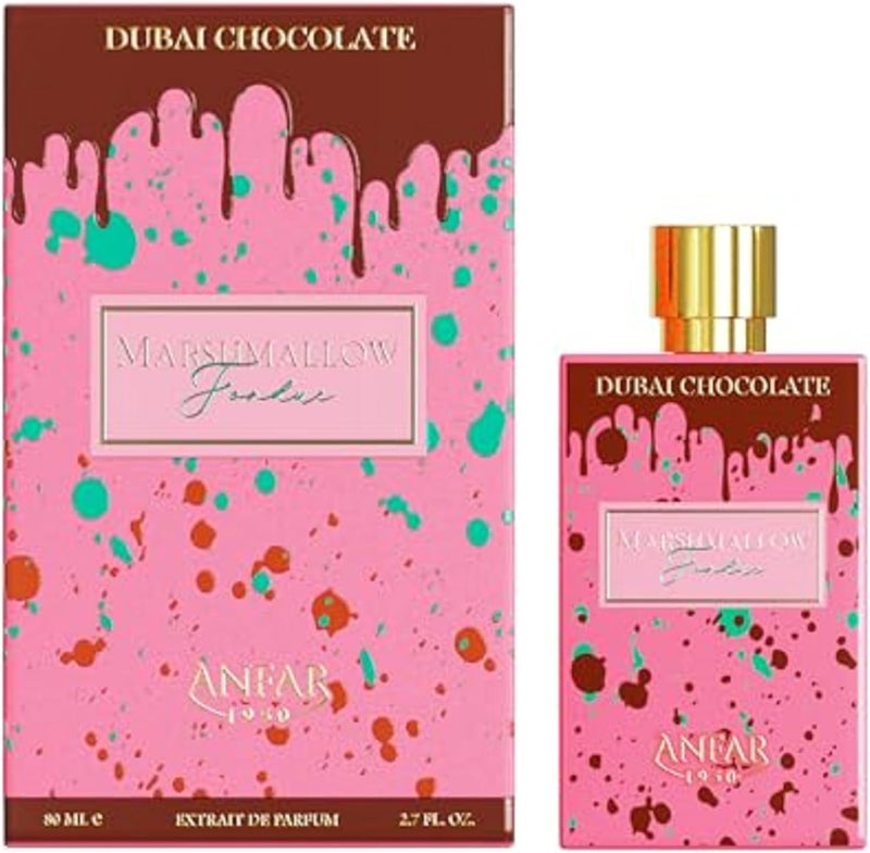 Anfar عطر أنفار دبي شوكولاتة - مارشميلو فوندوي extrait de parfum للنساء 2.7 أونصة - Image 1