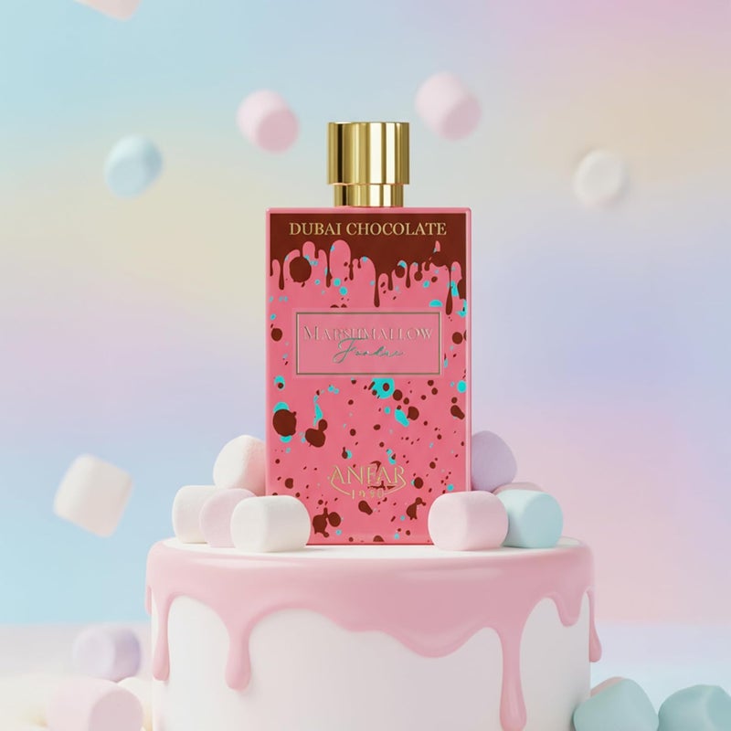 Anfar عطر أنفار دبي شوكولاتة - مارشميلو فوندوي extrait de parfum للنساء 2.7 أونصة - Image 4