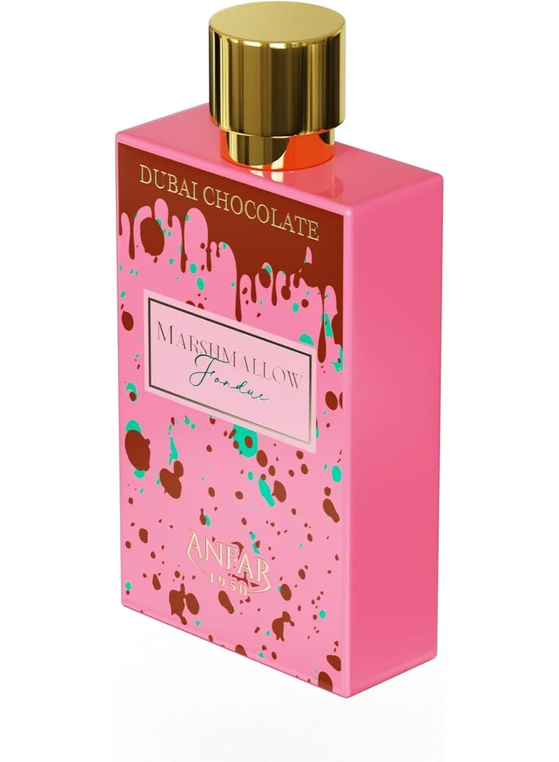 Anfar Anfar Dubai Chocolate Marshmallow Fondue Extrait de Parfum 80ml – Long Lasting Women’s Sweet Gourmand Perfume with White Chocolate & Marshmallow