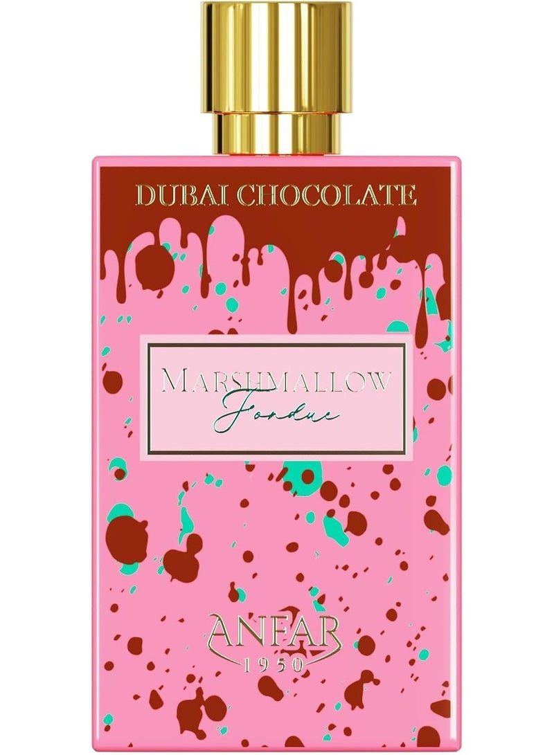 عنفر أنفار دبي شوكولاتة مارشميلو فونديو إكستريت دي بارفان 80 مل – عطر نسائي غورماند حلو يدوم طويلاً مع الشوكولاتة البيضاء والمارشميلو - Image 5