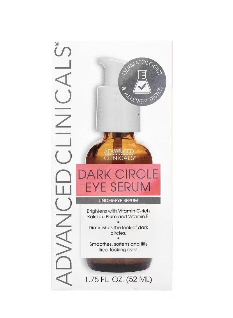 Advanced Clinicals Dark Circle Eye Serum 1.75 fl oz (52 ml) - Image 1