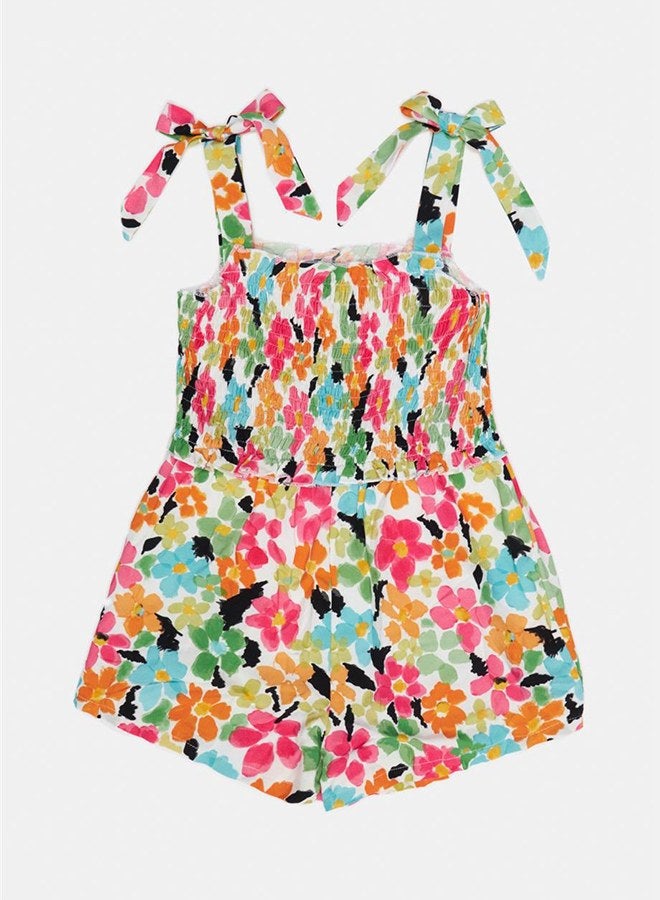 Tyess Girl Patterned Overall - Image 5