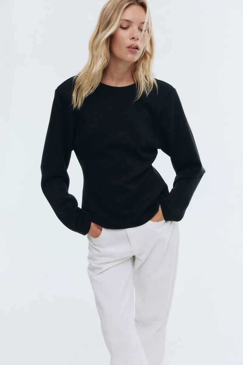 H&M Deep-back scuba top