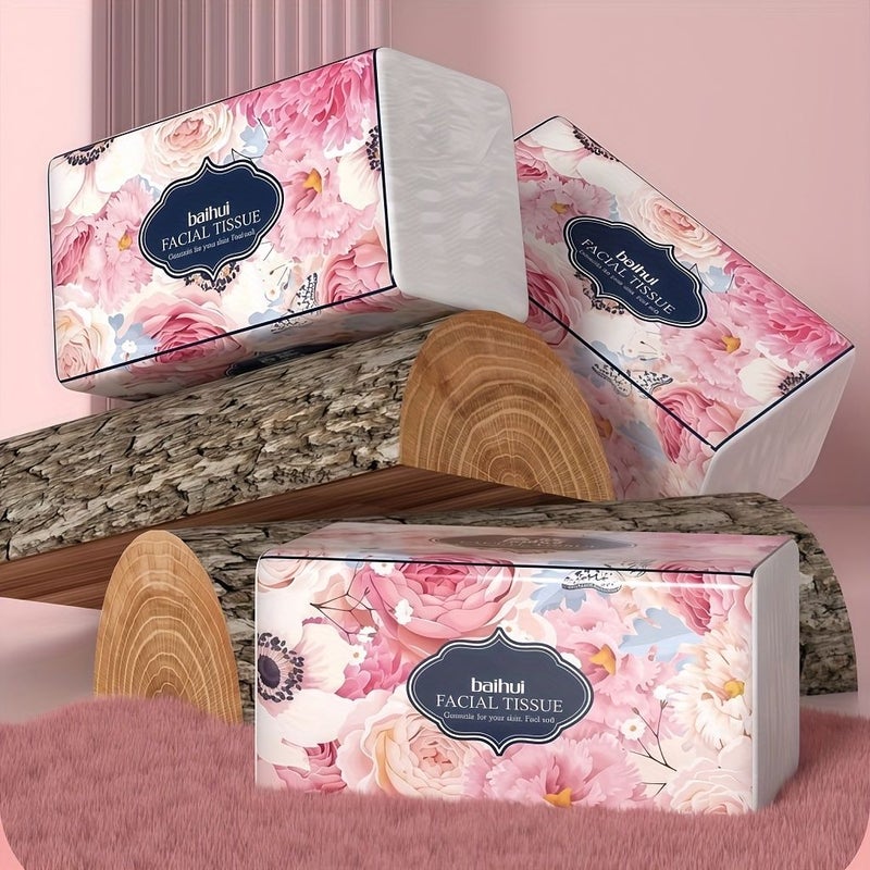 1 Pack Premium 5 Ply Tissues 280 Sheets Per Pack Dye Free Ultra Absorbent Soft Facial Tissues For Home Office And Outdoor Use Ideal For Cleaning Parties And Everyday Comfort Modern Packaging - Image 2