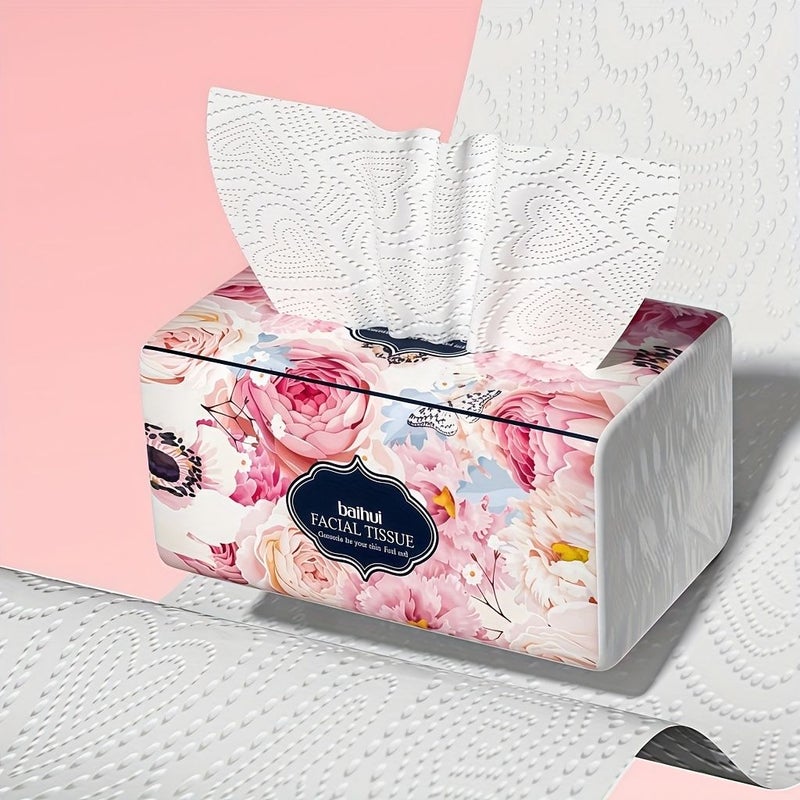 1 Pack Premium 5 Ply Tissues 280 Sheets Per Pack Dye Free Ultra Absorbent Soft Facial Tissues For Home Office And Outdoor Use Ideal For Cleaning Parties And Everyday Comfort Modern Packaging - Image 5