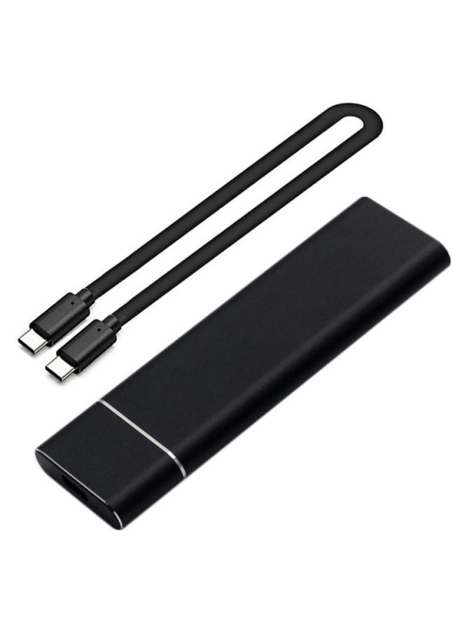 QCV.M.2 SSD Box Nvme/sata Dual Protocol 9210B To USB3.1 External TypeC External Hard-Color:Black/Aluminum-NVME/Single Protocol  - Image 3