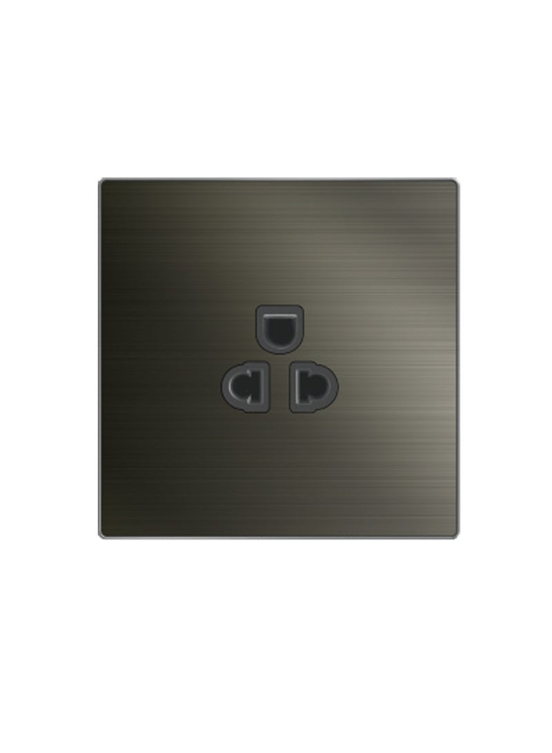 Foreign trade socket (American standard round three-pin socket) 