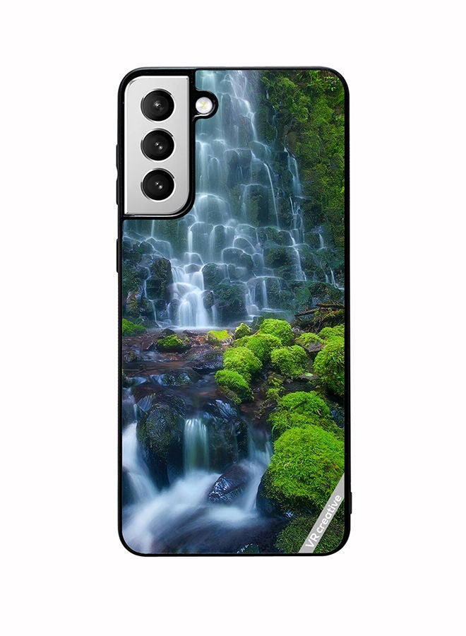 VR CREATIVE Protective Case Cover For Samsung Galaxy S22 5G Nature Design Multicolour - Image 1