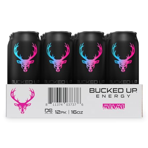 Bucked Up Energy Drink 300mg (Miami) (12 CT) - Image 4