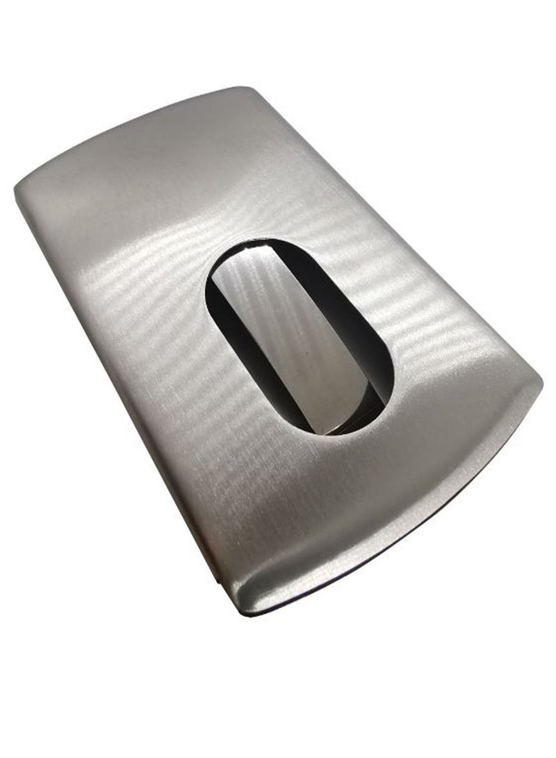 NIBEMINENT Business Wallet ID Card Holder Silver - Image 1