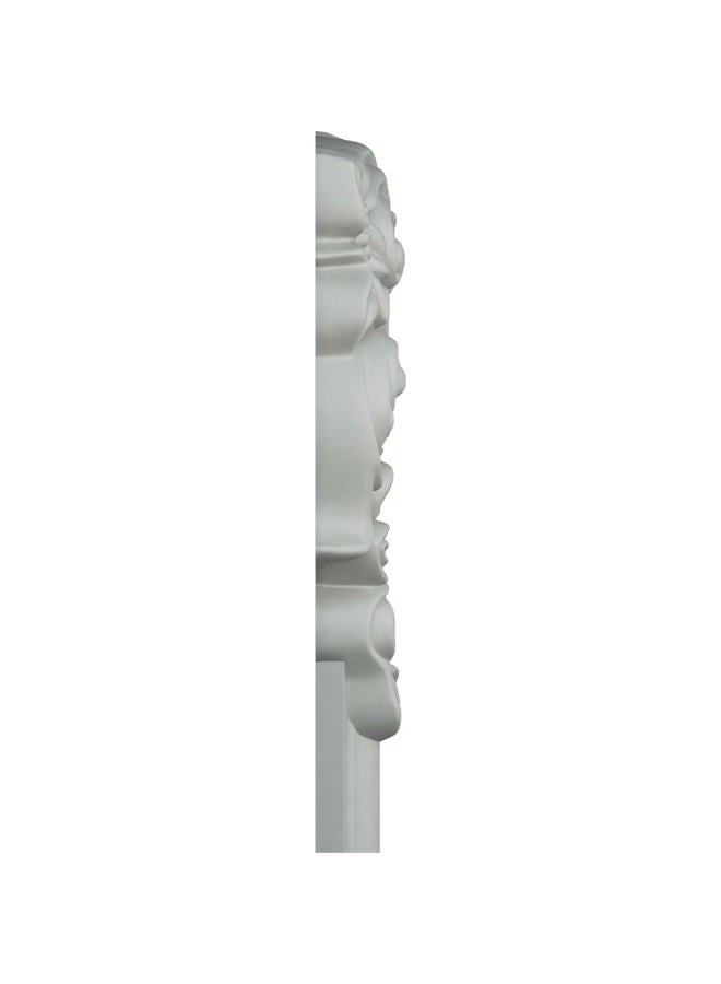 Ekena Millwork PML08X08SE Seville Corner (matches moulding PML01X00SE) Panel Moulding, 8"W x 8"H x 1 1/8"P, Primed - Image 3