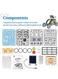 Topyich 13-in-1 STEAM Building Robot Toys, Solar Robot Kit for Kids Age 8-12 , DIY Education Science Learning Toy Birthday Gift Projects for  8 - 16 Years Old Boys Girls Teens  - Image 3