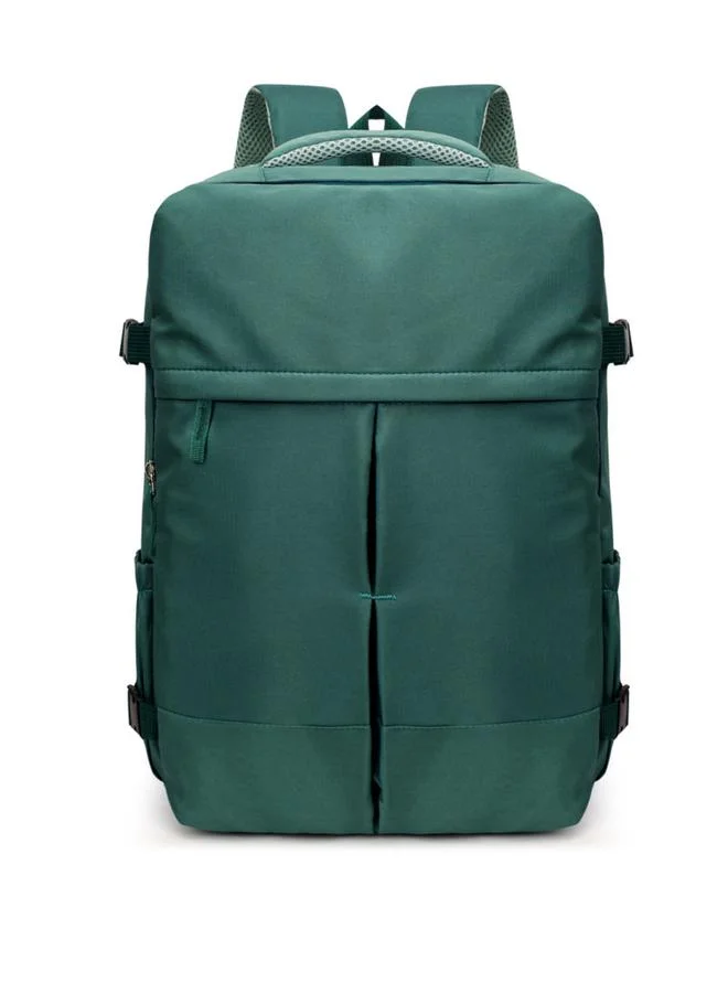 Take Two Green Travel Backpack with Shoe Compartment