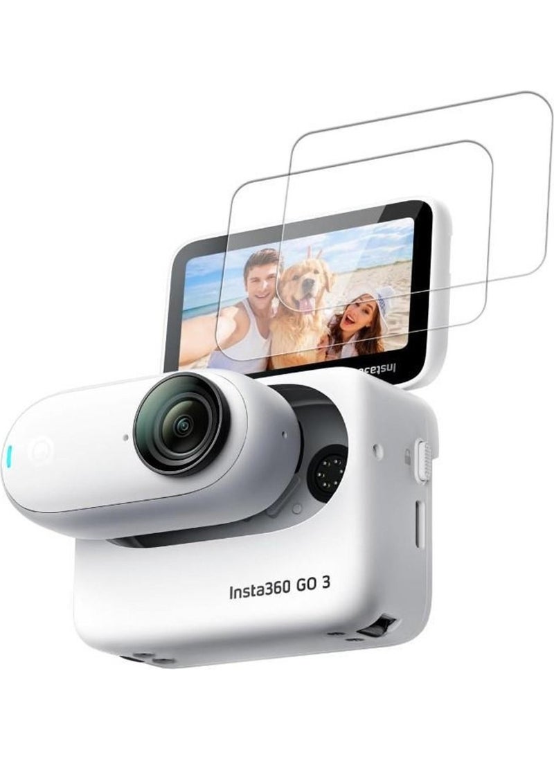 Rova Cda Store INSTA360 Go 3 Compatible 2 Transparent Screen Protector Nano Gelatin  - Image 2