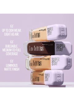 MAYBELLINE NEW YORK Super Stay Lumi-Matte Foundation, 30Hr Longwear Formula 96  - Image 4