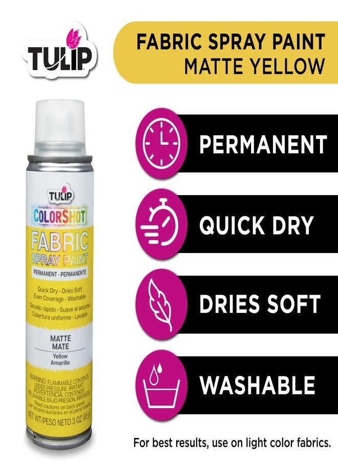 Tulip ColorShot Instant Fabric Color 3oz. Yellow - Image 4
