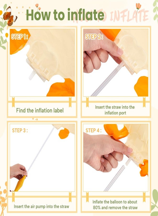 جيجوي 6 قطع من بالونات أوزة مضحكة لحفلات استقبال الطفل وحفلات أعياد الميلاد من Gejoy، بالونات أوزة مضحكة تمشي لحفلات ذات طابع المزرعة، دعامات الصور - Image 5