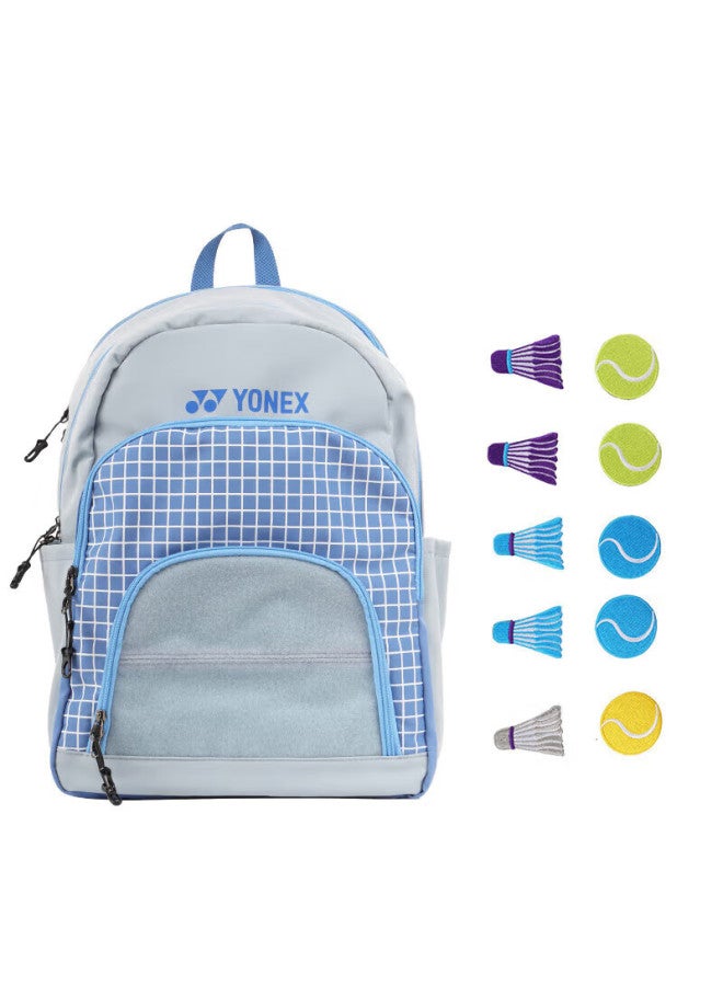 Yonex Badminton Bag, Youth And Children's Fashionable Velcro Backpack, Ba299cr, Sky Blue - Image 2