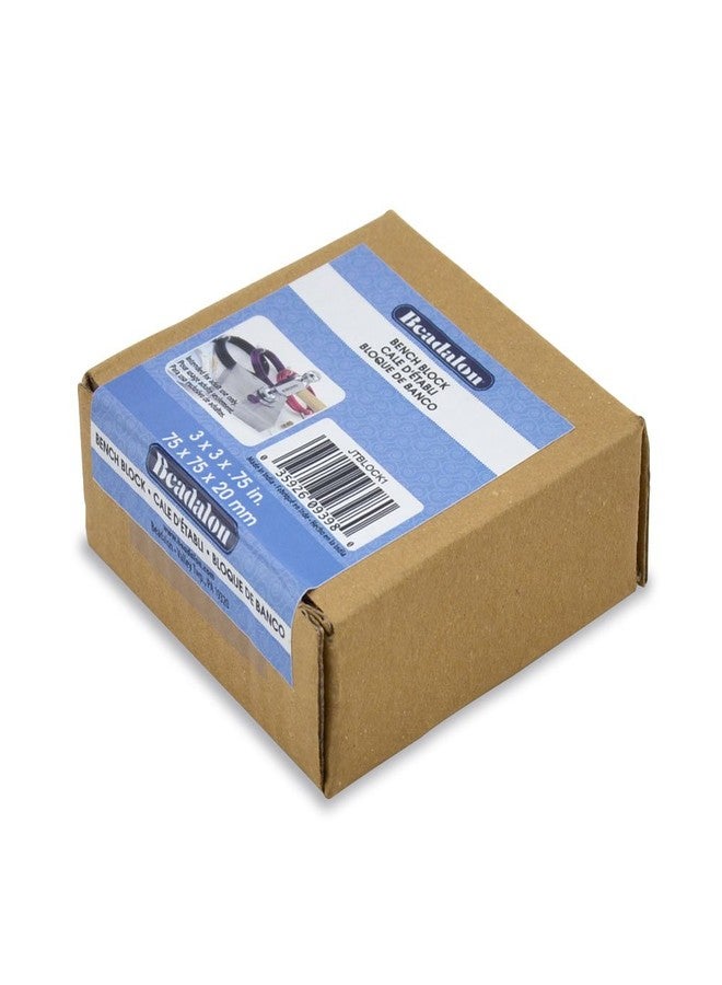 Beadalon Bench Block Silver, Stainless