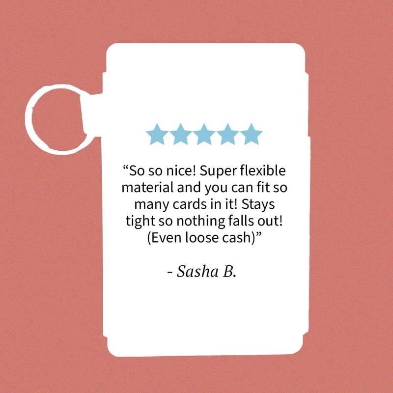 Thread Wallets Ultra Slim Minimalist Card Holder Wallet for Men and Women (Luna (Beige), One Size) - Image 5