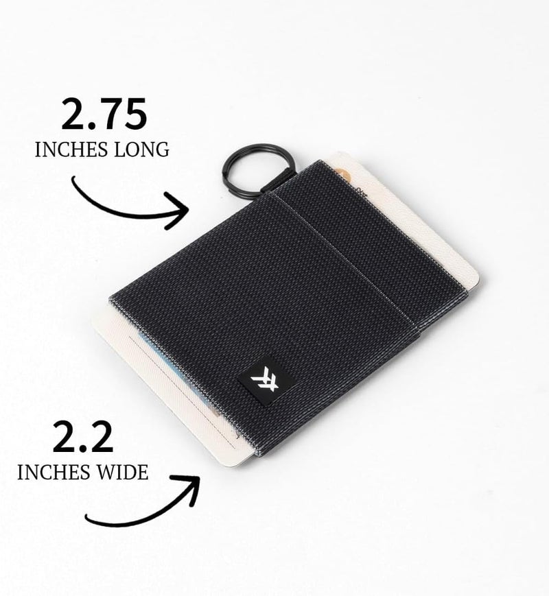 Thread Wallets Ultra Slim Minimalist Card Holder Wallet for Men and Women (Luna (Beige), One Size) - Image 3