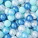 STARBOLO Ball Pit Balls Play Balls 100PCS Pearl 4 Blue Colors Ocean Balls BPAPhthalate Free NonToxic Crush Proof Soft Plastic Ball Pit for Toddlers 13 Kids Birthday Pool Tent Party - Image 3