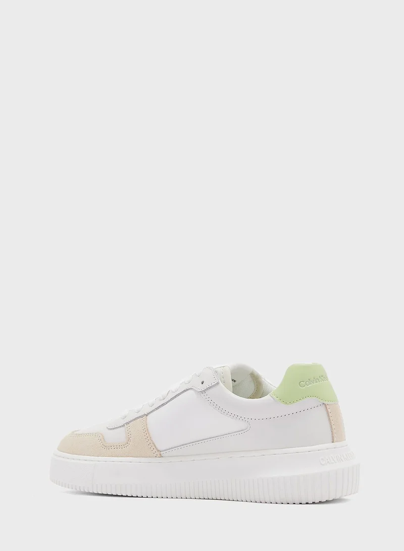 Calvin Klein Jeans Lace Up Low Top Sneakers