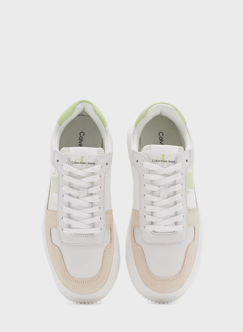 Calvin Klein Jeans Lace Up Low Top Sneakers