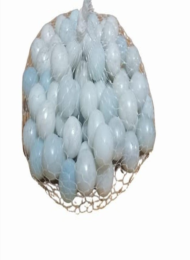 FULLFILLS kanche goli (Glass Balls) White Colour with Brightness (Pack of 50 PCS) - Image 1