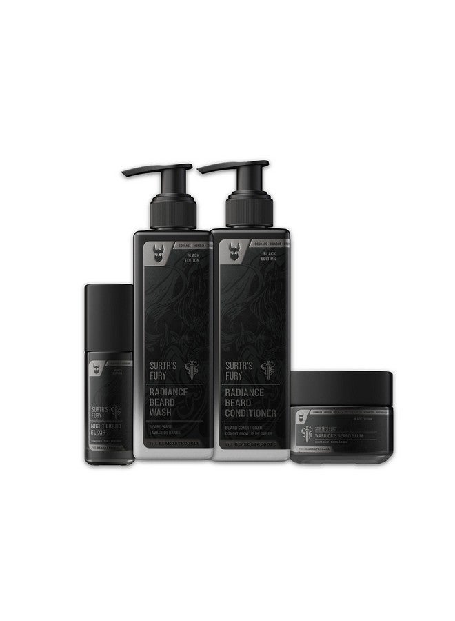 The Beard Struggle Essential Kitgrooming Care Package For Menbalm Oil Wash Conditionerplatinum Collectionsurtr'S Fury - Image 1